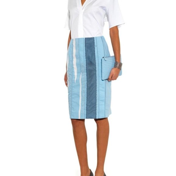 Bottega Veneta Dresses & Skirts - 🌼HP🌼 Bottega Veneta Mesh and Bleach Detail Skirt